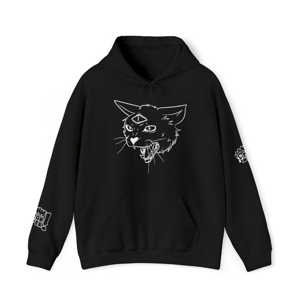 Cat Eye Demon Cat Unisex Hoodie