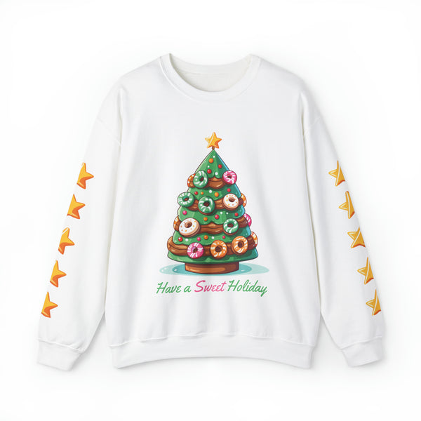 Donut Christmas Tree Holiday Sweatshirt