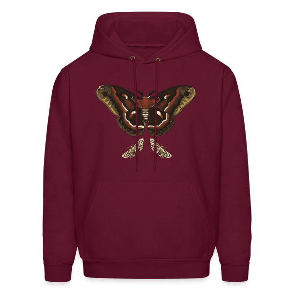 It's a Moth Life Unisex Hoodie - burgundy