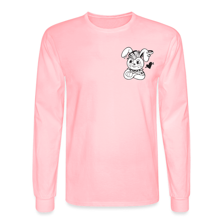 Punk Rabbit's Broken Love Long Sleeve T-Shirt - pink