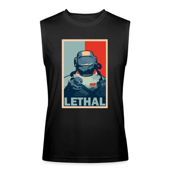 LETHAL Sleeveless Shirt - black