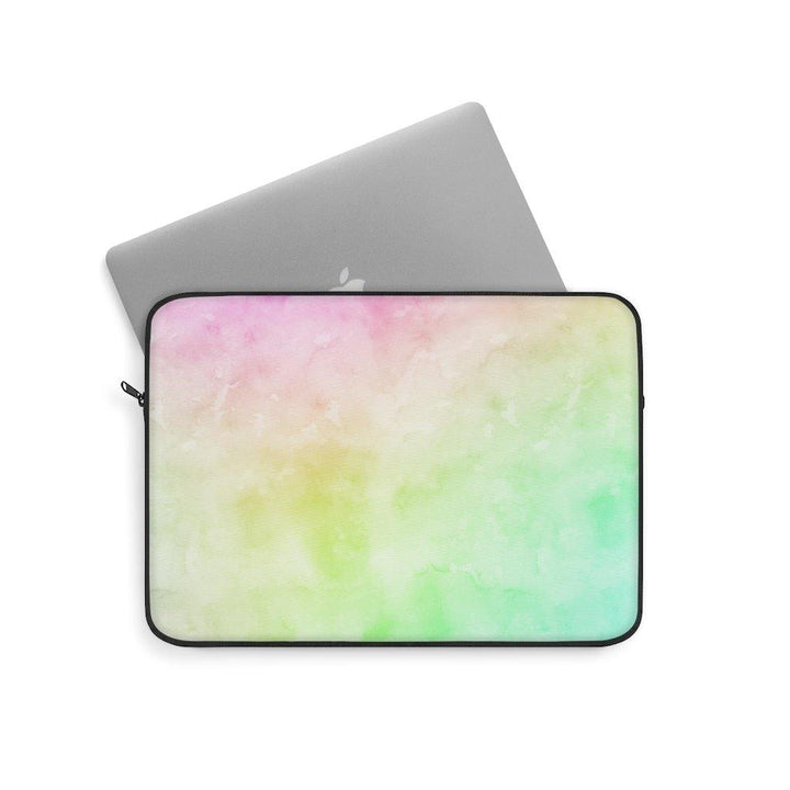 Icee Pastel Gradient Simple Laptop Sleeve - PlayWhatever