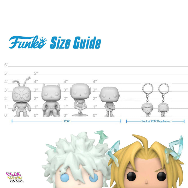 PlayWhatever Funko Pop Size Guide