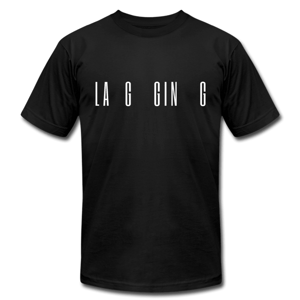 Lagging Trouble Unisex Jersey T-Shirt - black