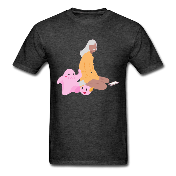 Mobile Gamer Chic Unisex T-Shirt - heather black