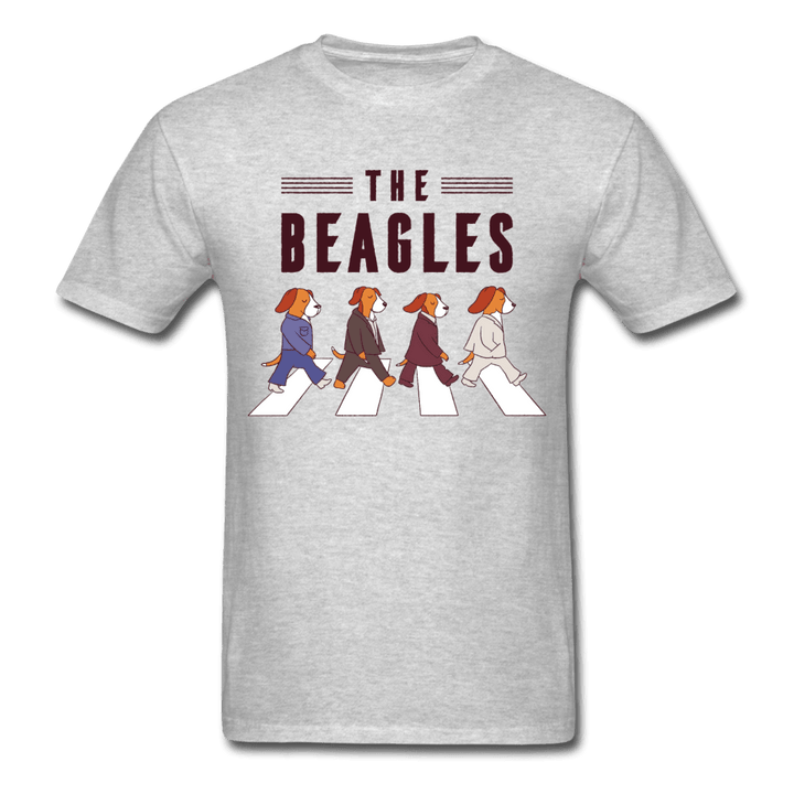 The Beagles Unisex T-Shirt - heather gray