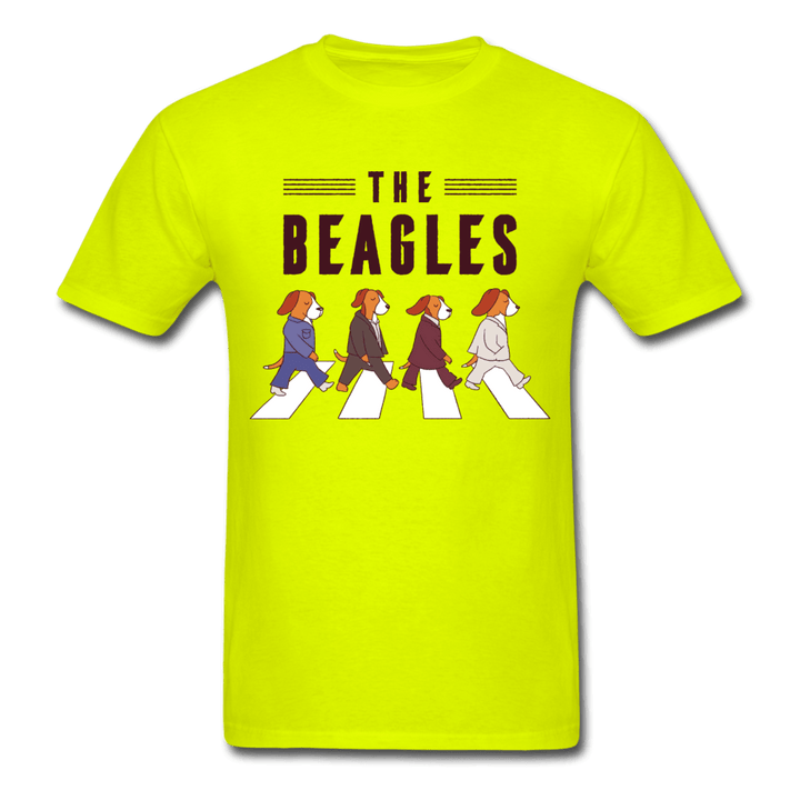 The Beagles Unisex T-Shirt - safety green