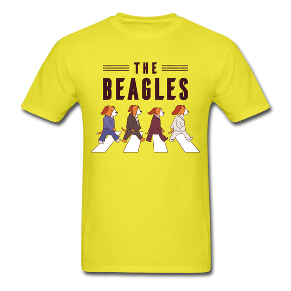 The Beagles Unisex T-Shirt - yellow