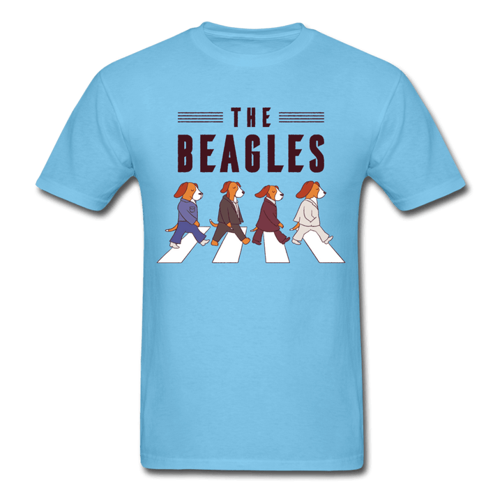 The Beagles Unisex T-Shirt - aquatic blue