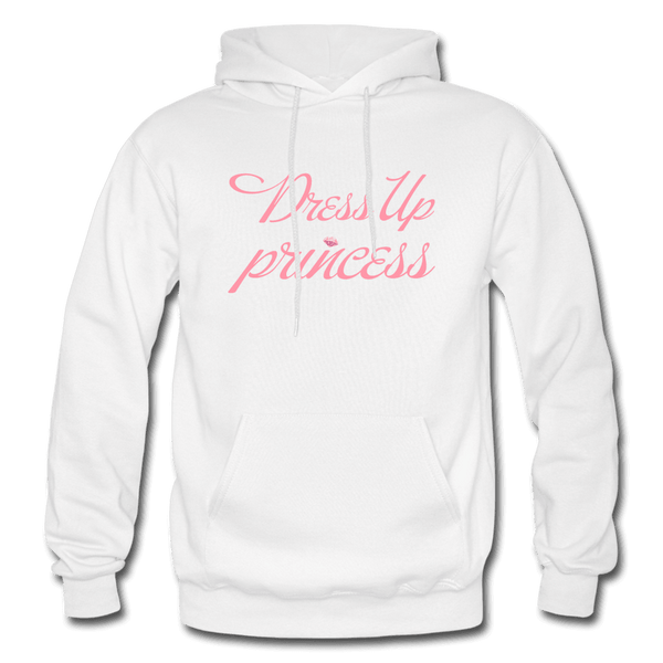 Dress Up Princess Hoodie - white