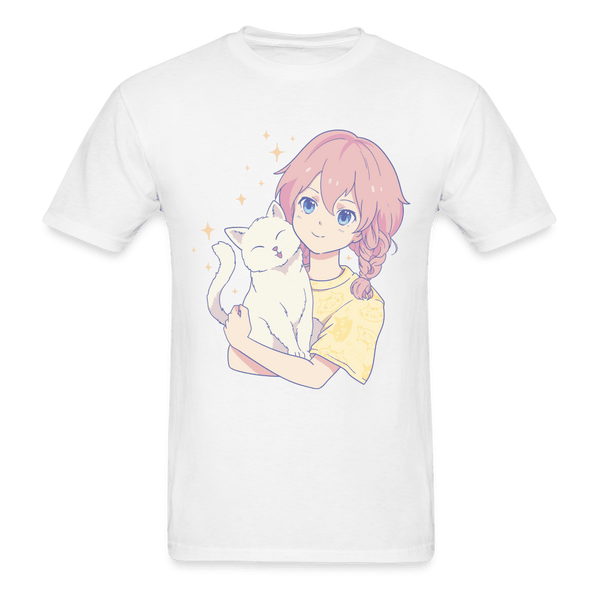 My Purrfect Kawaii Neko T-Shirt - white